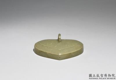 图片[2]-Jade leaf-shaped box. India-China Archive